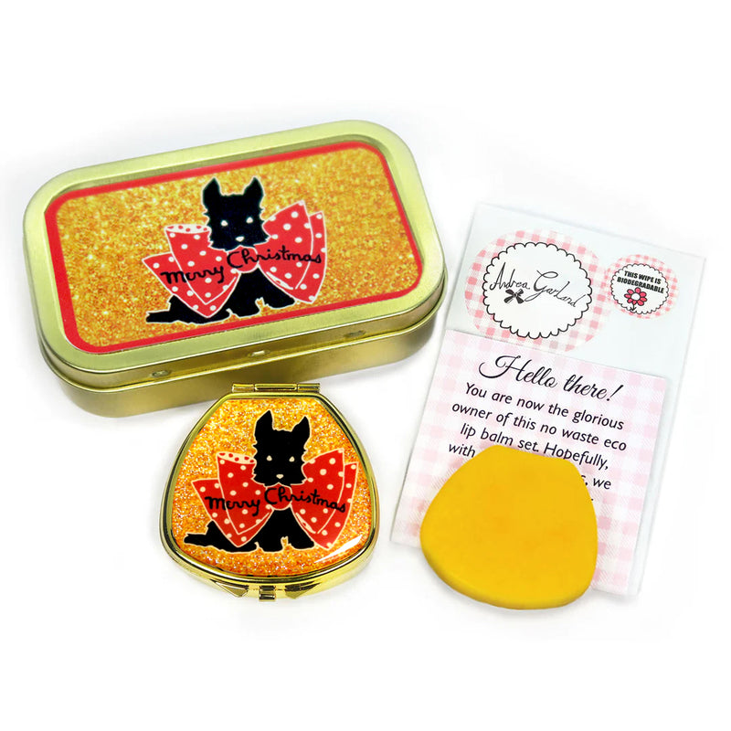 Bespoke Seasonal Scottie Eco Lip Balm Gift Set