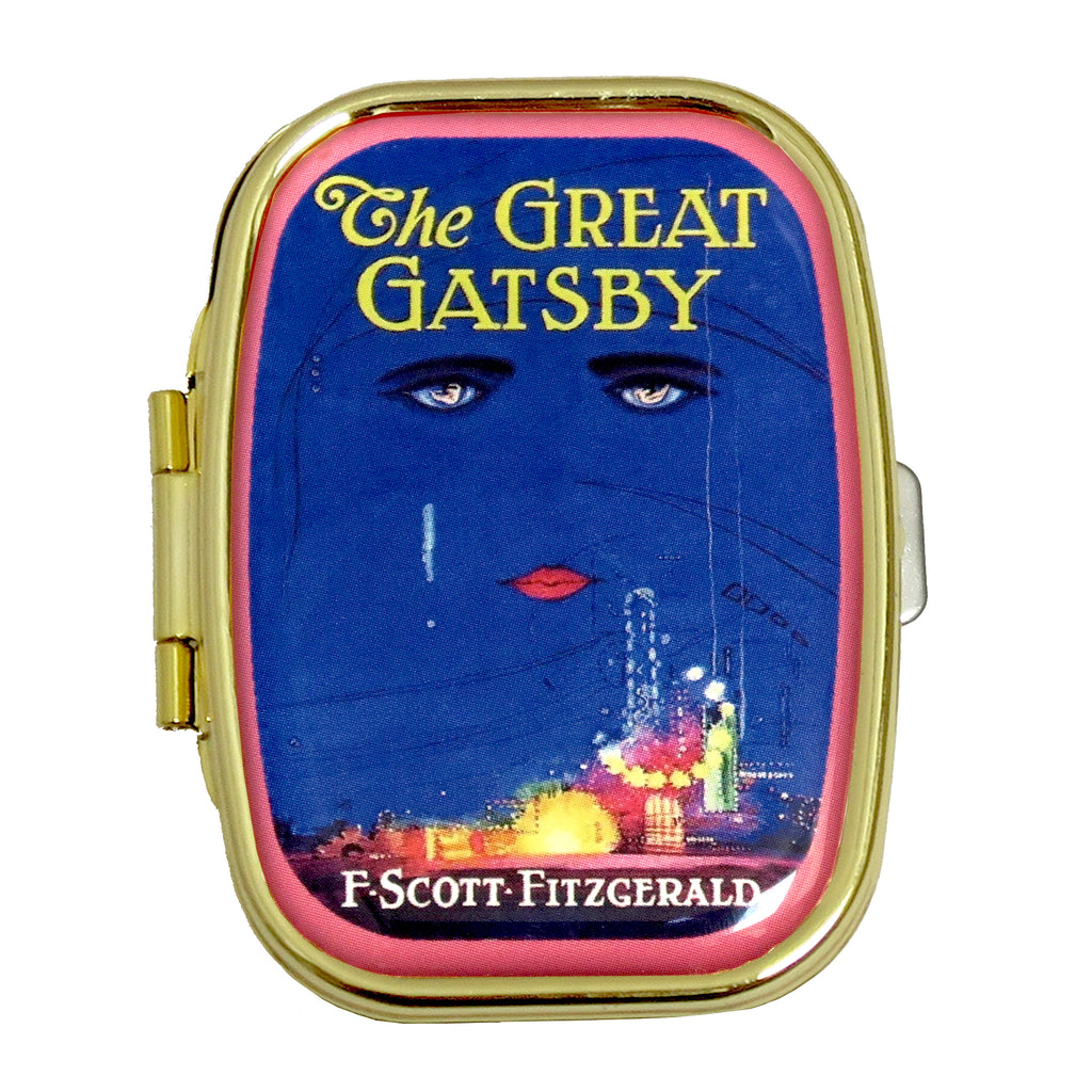 Great Gatsby, refillable lip balm, lip gloss, best lip gloss, sustainable lip balm, vegan lip balm, book covers, book lovers, f scott fitzgerald