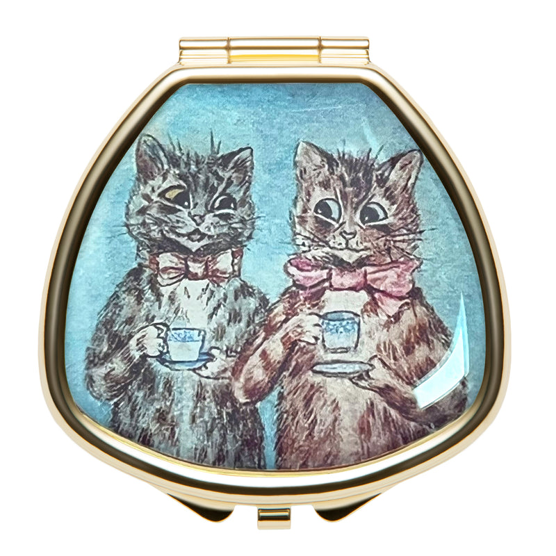 Louis Wain, Cats, Cup of Tea, Vintage, Kitty Cat, English, Lip Balm, Lip Gloss